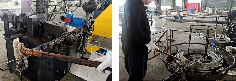 制作網帶加油脂